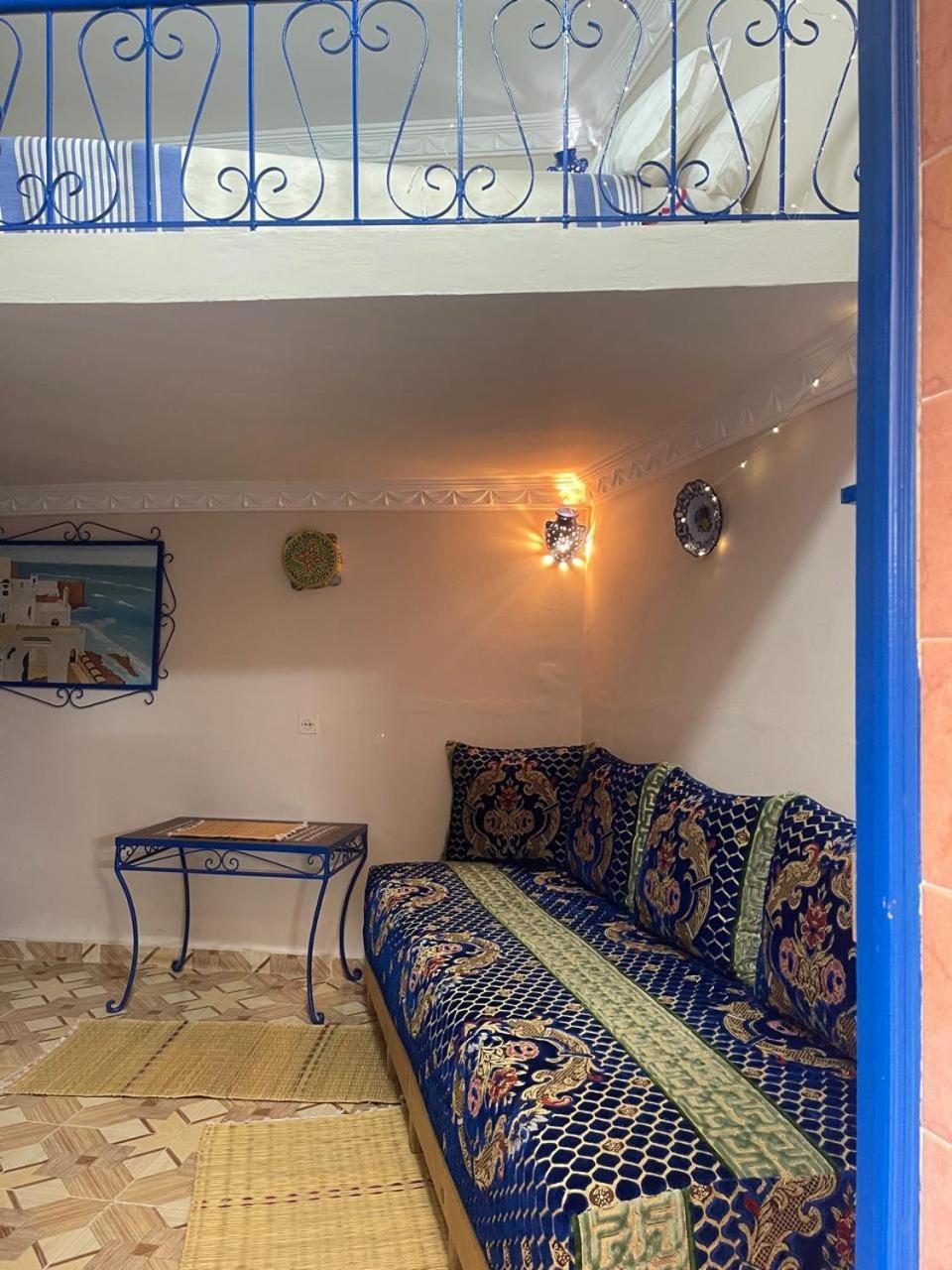 Studio Duplex Pierre Bleue Asilah Bagian luar foto